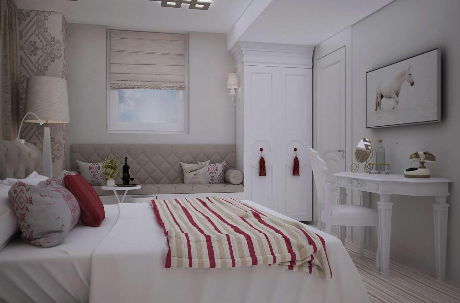 Gallery 37 Powered By Aston Пловдив Экстерьер фото 3D rendering of a bedroom